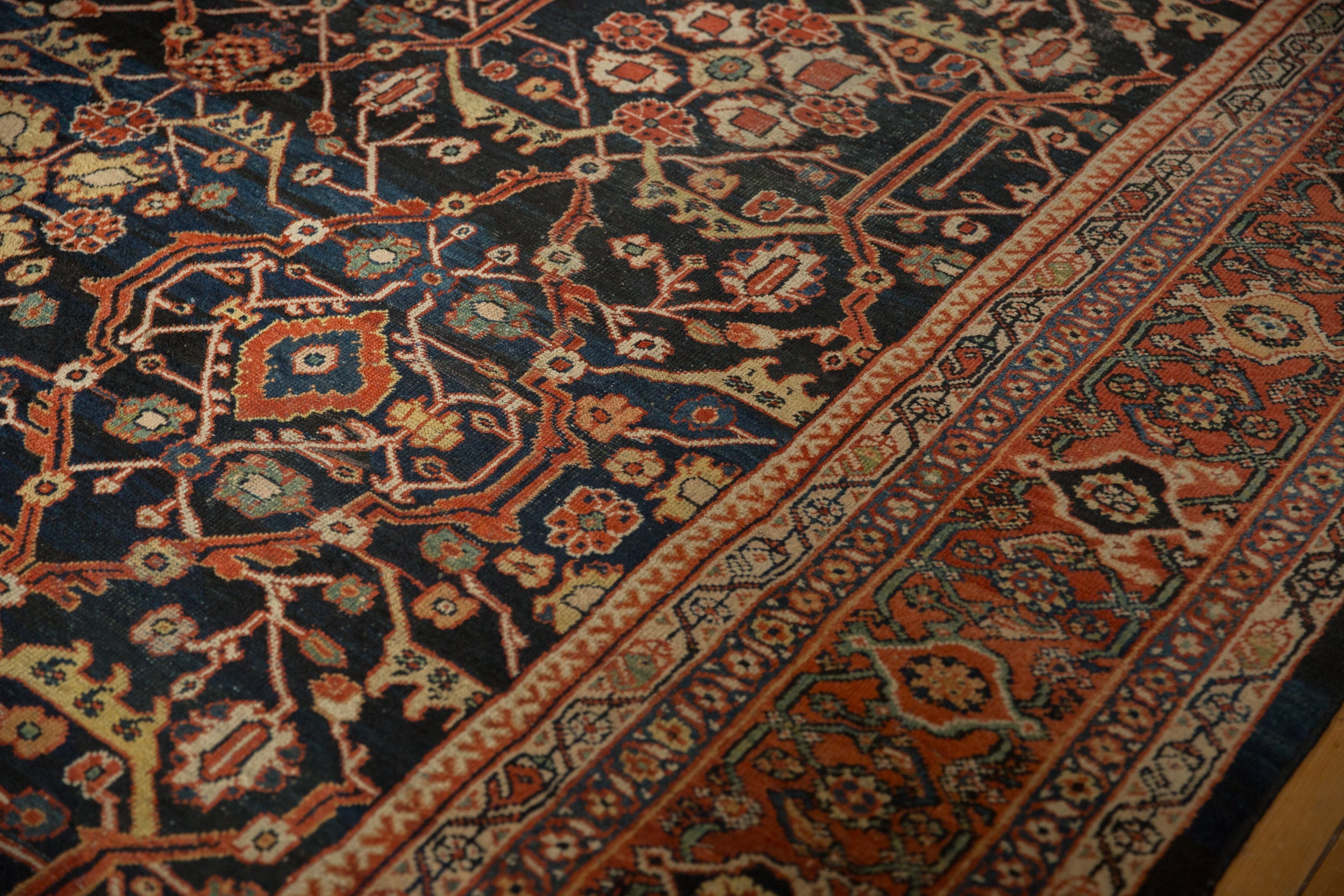 9.5x12 Vintage Mahal Carpet by Old New House® - product image 6 for Resin Society