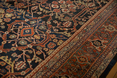 9.5x12 Vintage Mahal Carpet by Old New House® - product image 6 for Resin Society