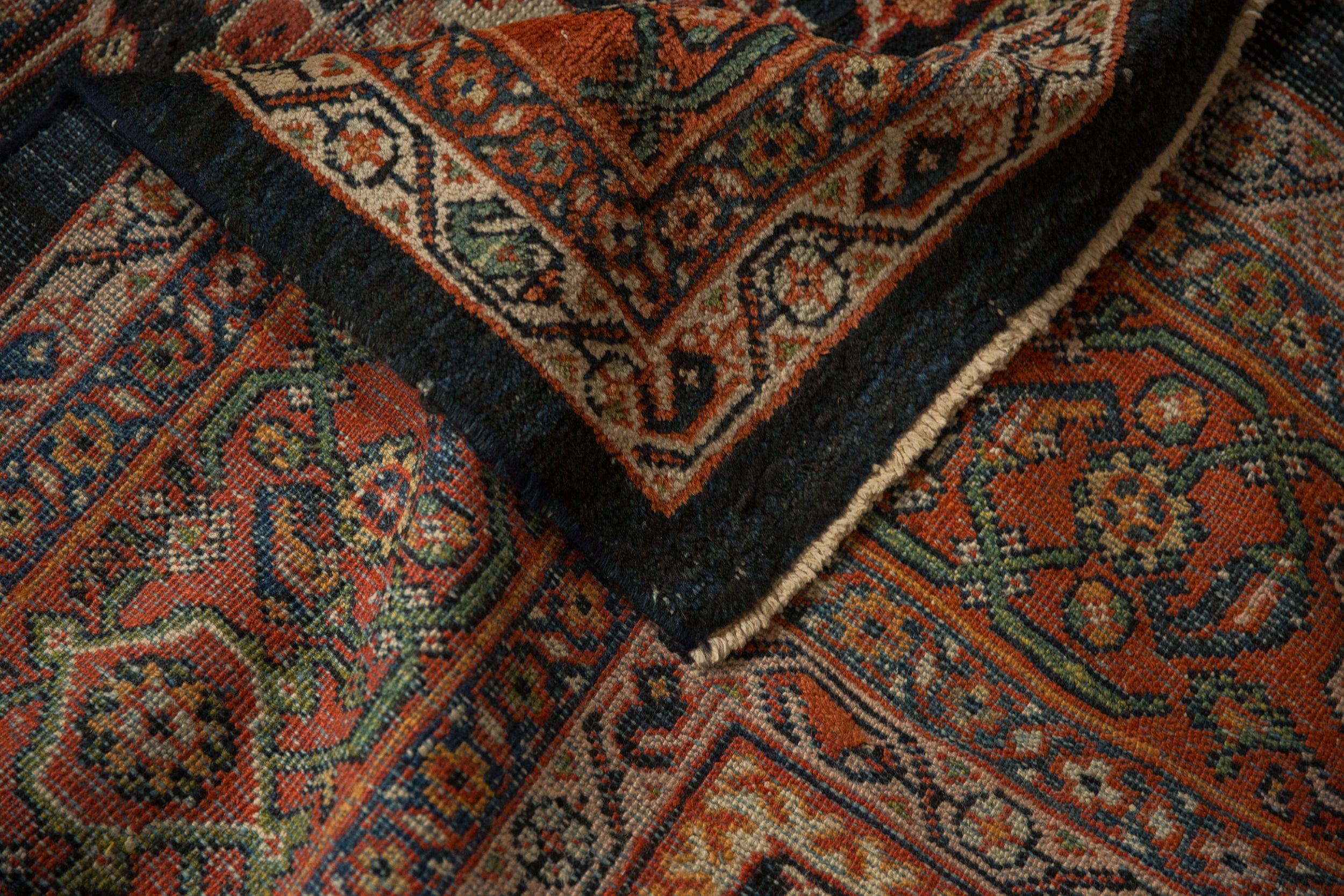 9.5x12 Vintage Mahal Carpet by Old New House® - product image 10 for Resin Society