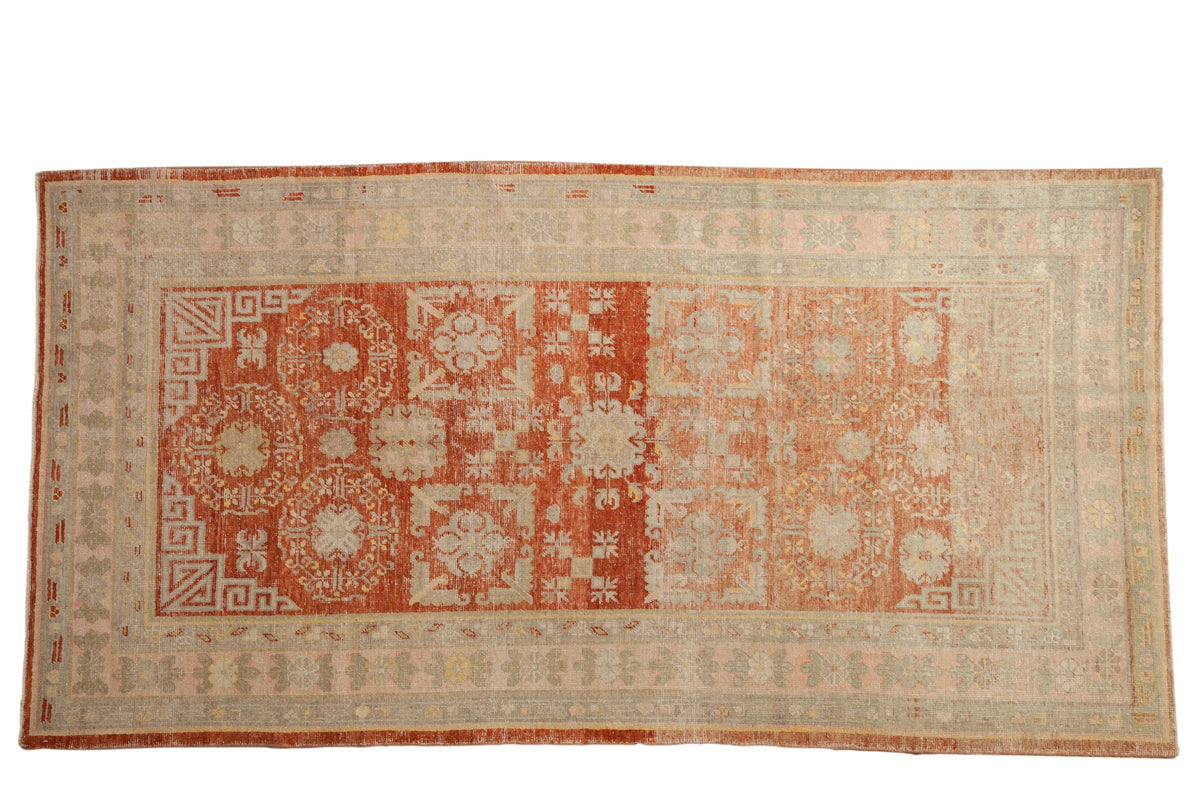 4.5x9.5 Vintage Distressed Khotan Rug Runner by Old New House® - main product image for Resin Society