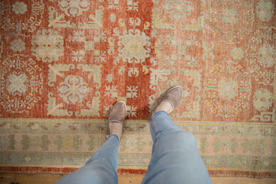 4.5x9.5 Vintage Distressed Khotan Rug Runner by Old New House® - product image 2 for Resin Society