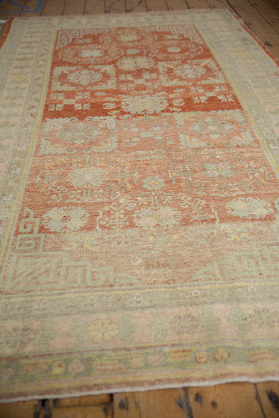 4.5x9.5 Vintage Distressed Khotan Rug Runner by Old New House® - product image 4 for Resin Society