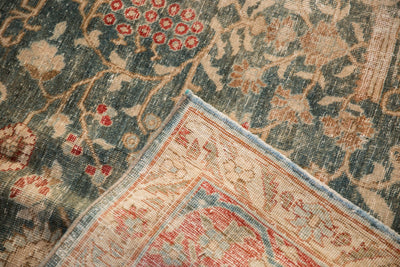 RESERVED 8x11.5 Vintage Distressed Tabriz Carpet