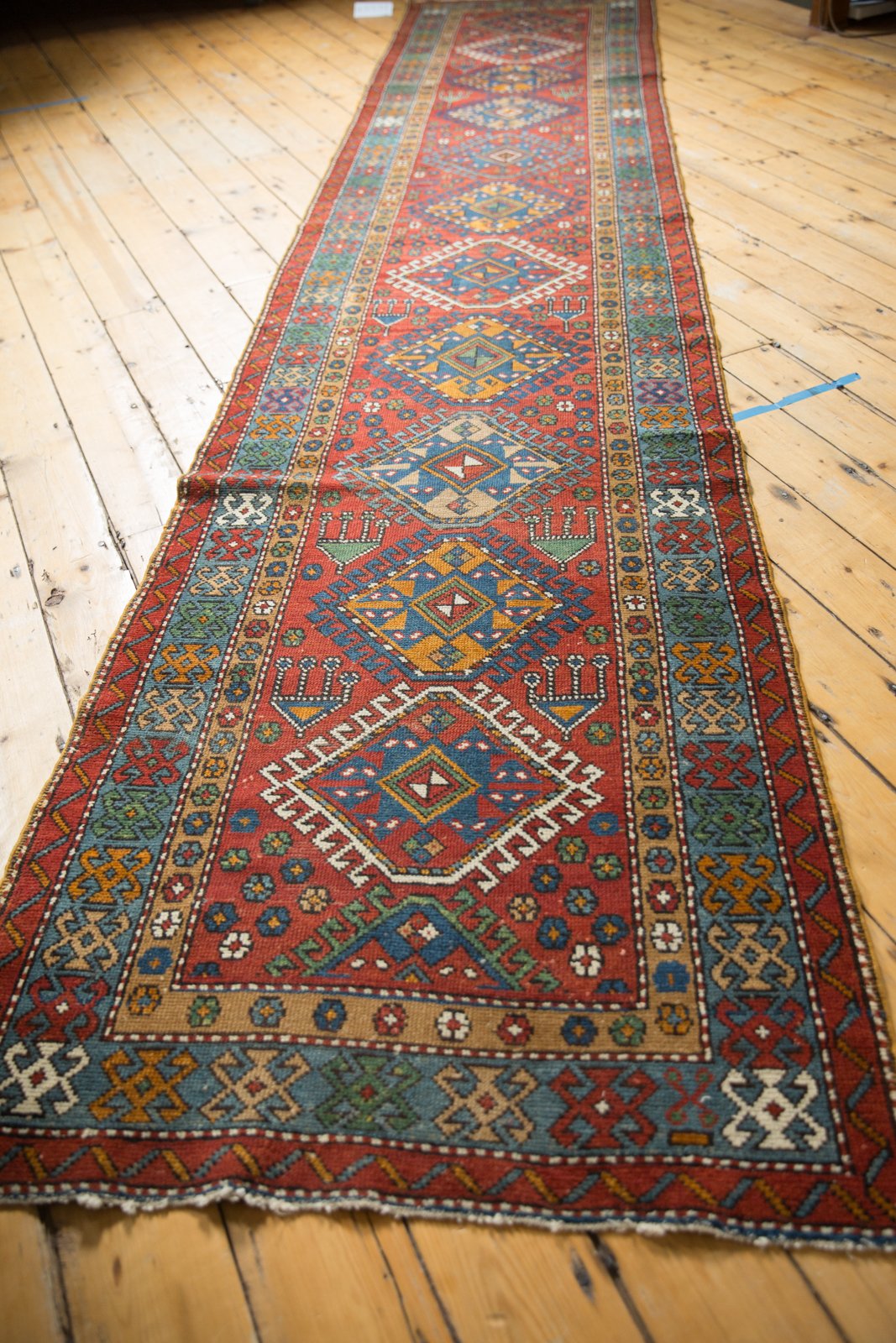 3x15 Vintage Karaja Rug Runner by Old New House® - product image 5 for Resin Society