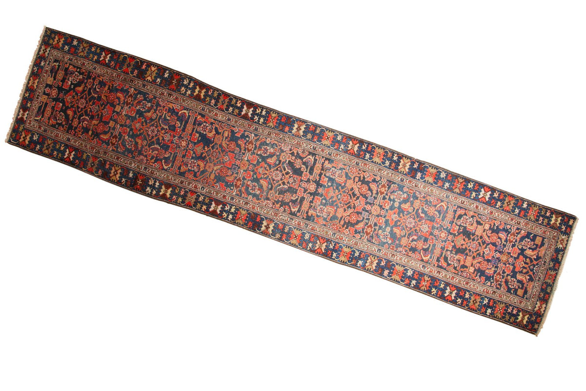 3x14 Vintage Malayer Rug Runner by Old New House® - main product image for Resin Society