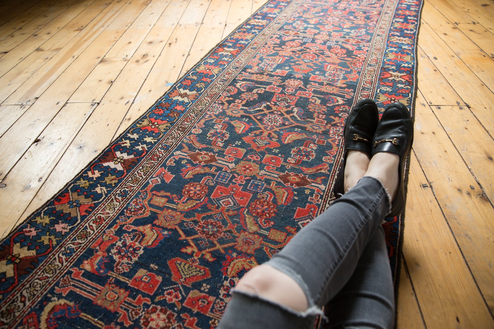 3x14 Vintage Malayer Rug Runner by Old New House® - product image 9 for Resin Society