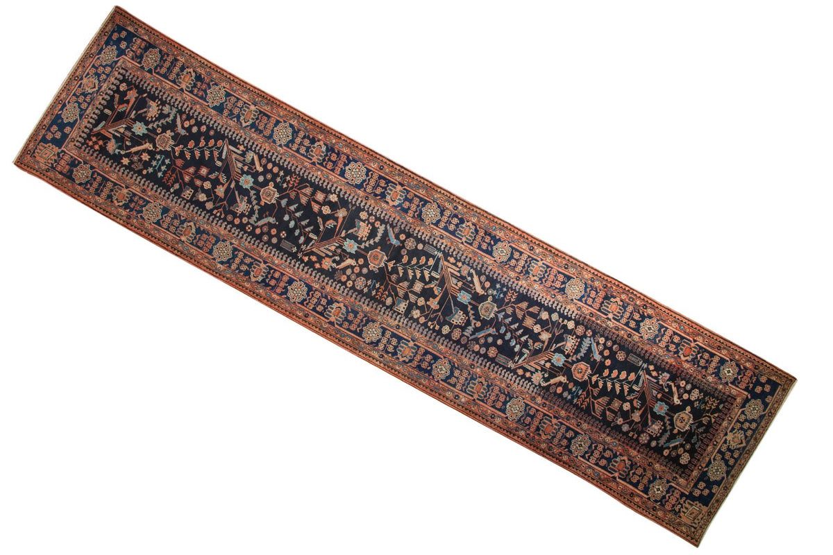 3.5x15 Vintage Mehreban Rug Runner by Old New House® - main product image for Resin Society