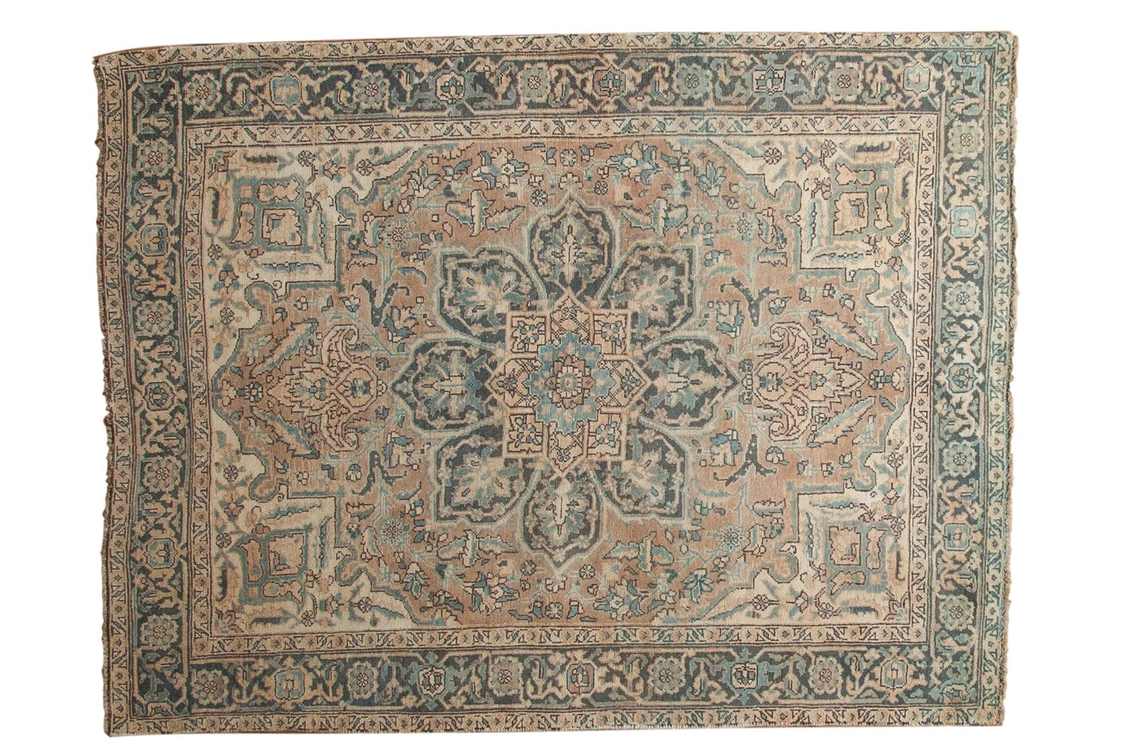 4.5x6.5 Vintage Distressed Ahar Rug by Old New House® - main product image for Resin Society
