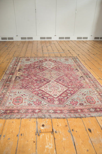 4.5x6 Vintage Distressed Qashqai Rug by Old New House® - product image 3 for Resin Society