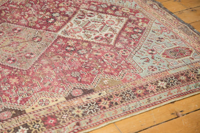 4.5x6 Vintage Distressed Qashqai Rug by Old New House® - product image 7 for Resin Society