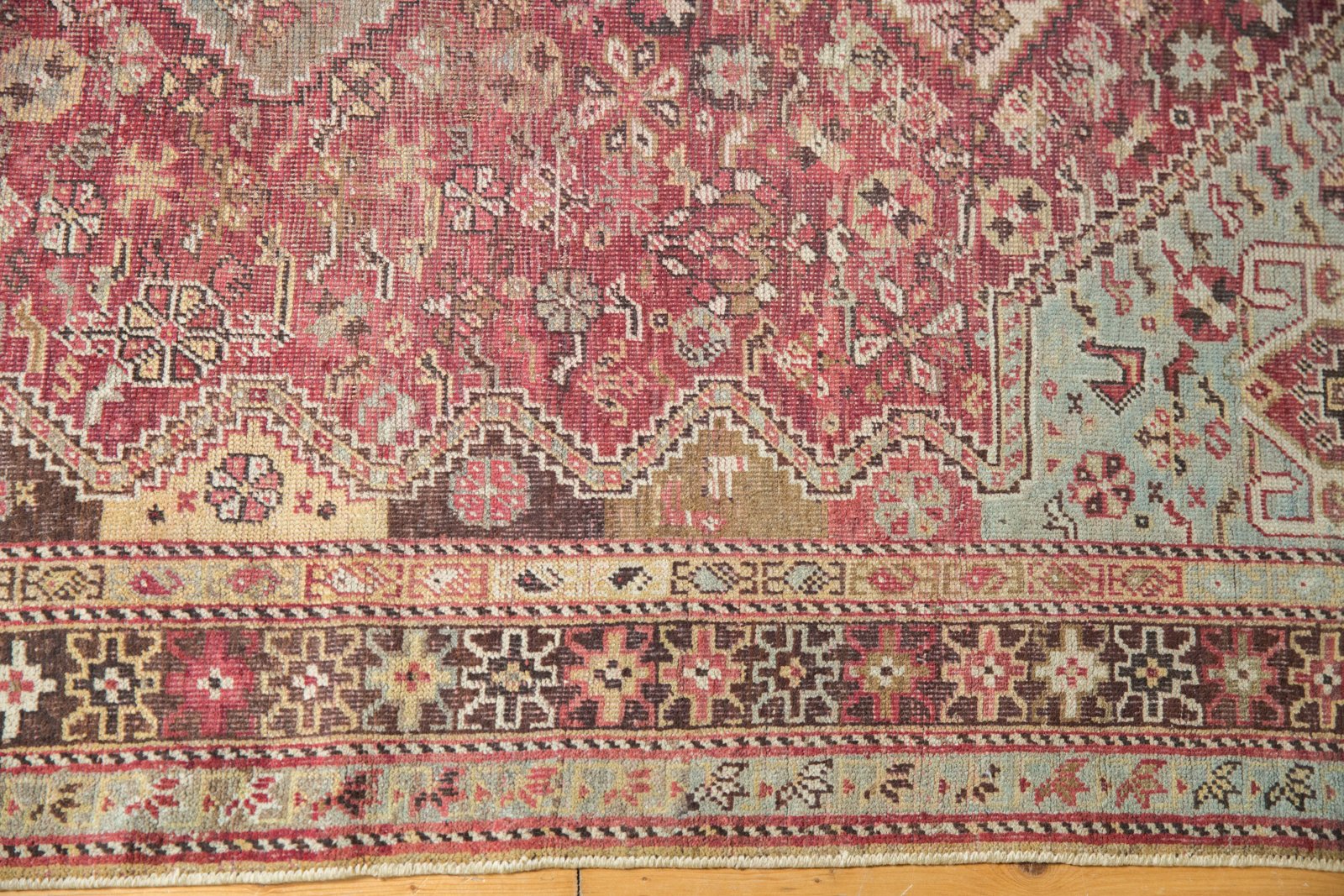 4.5x6 Vintage Distressed Qashqai Rug by Old New House® - product image 8 for Resin Society