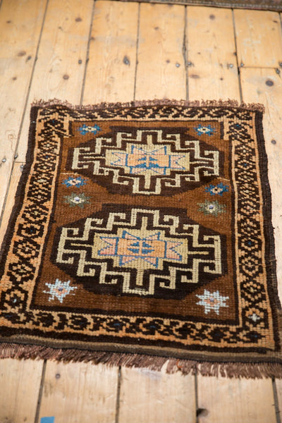 2x2.5 Vintage Oushak Square Rug Mat