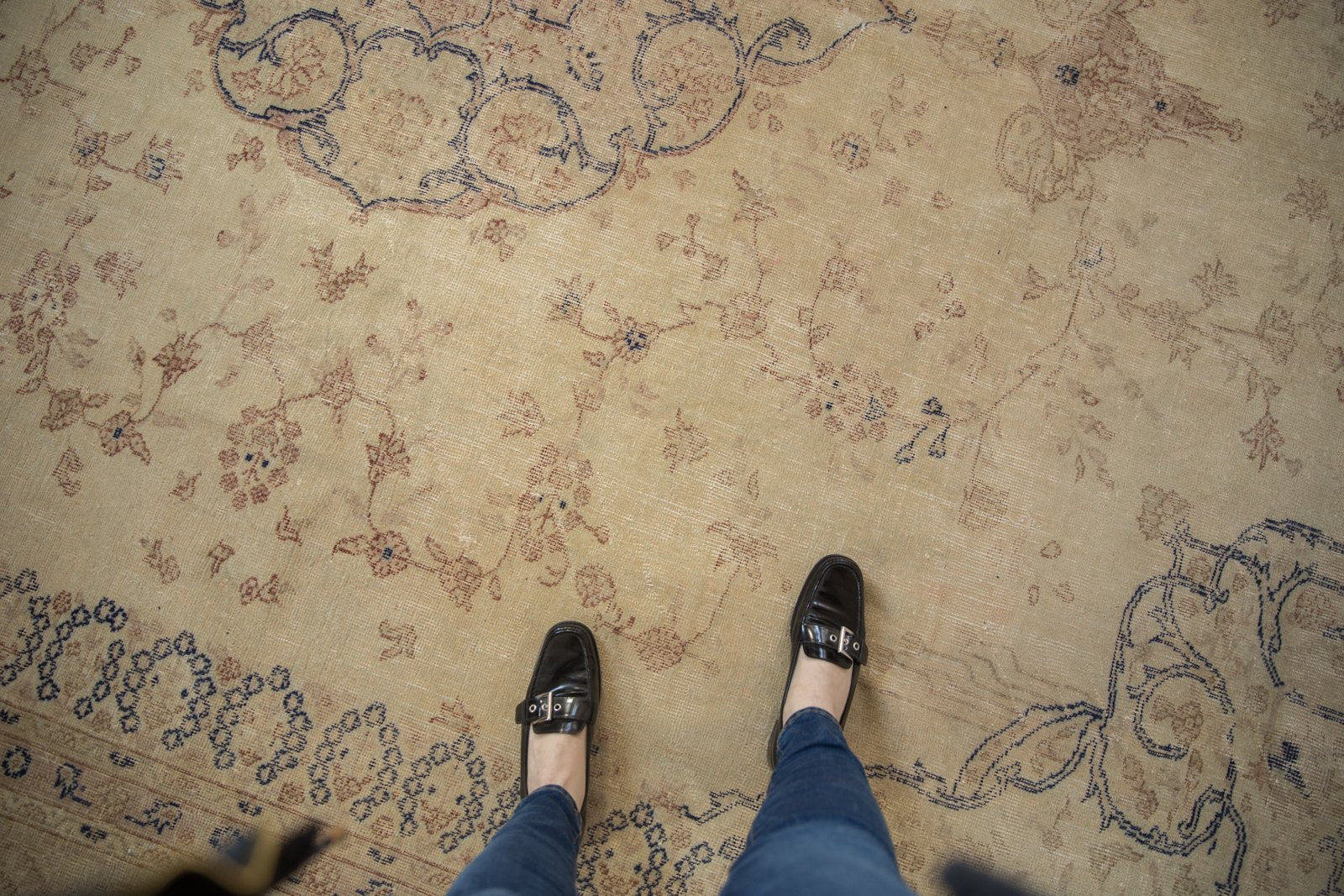 11x14.5 Vintage Distressed Sparta Carpet by Old New House® - product image 2 for Resin Society