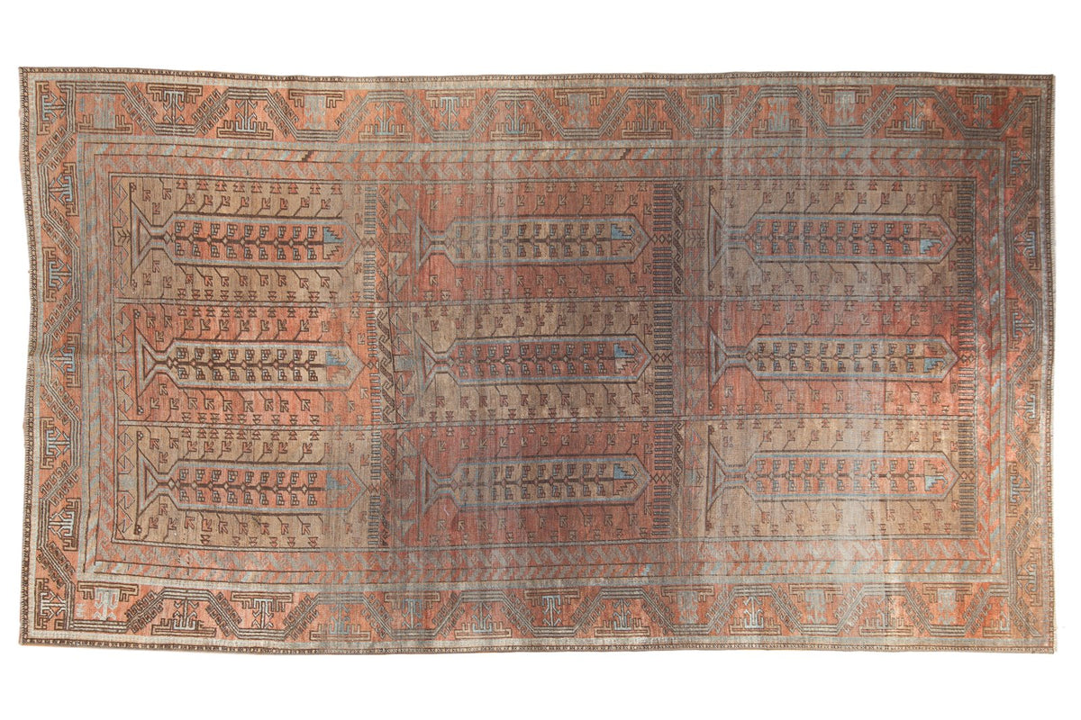 5.5x10 Vintage Distressed Belouch Carpet by Old New House® - main product image for Resin Society