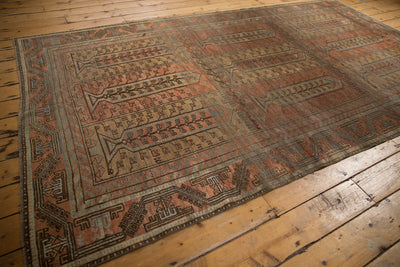 5.5x10 Vintage Distressed Belouch Carpet by Old New House® - product image 3 for Resin Society
