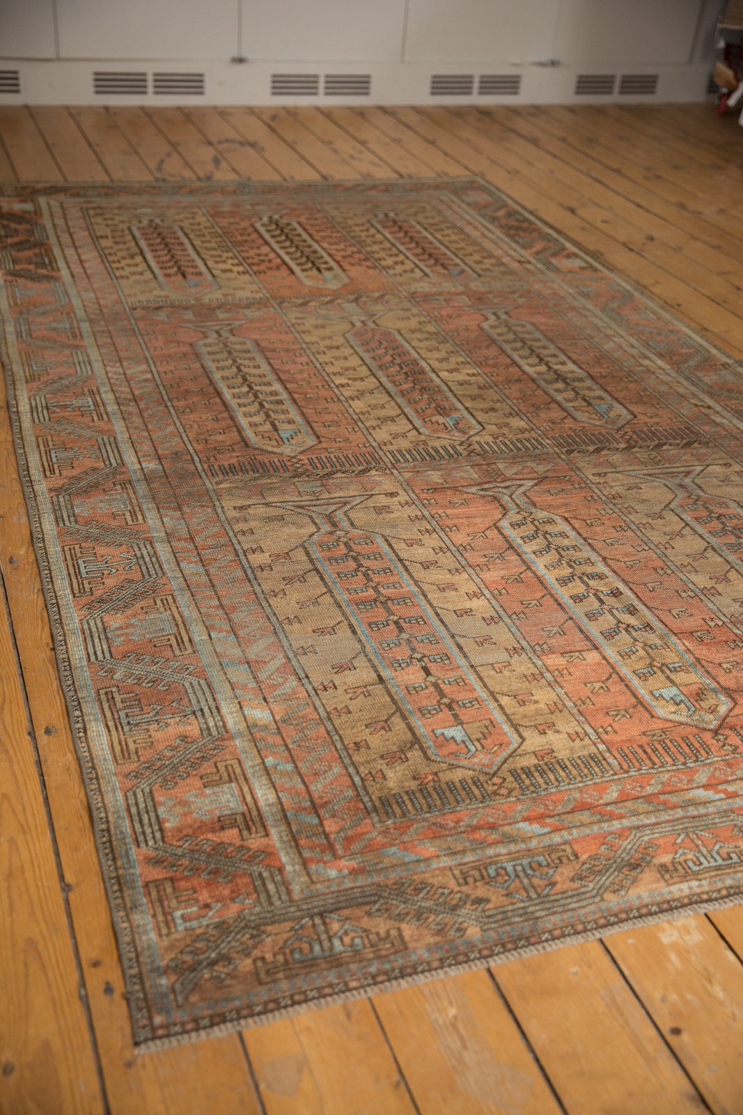5.5x10 Vintage Distressed Belouch Carpet by Old New House® - product image 7 for Resin Society