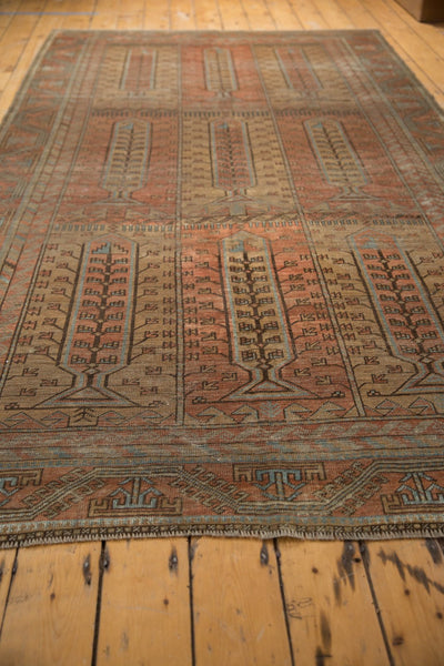 5.5x10 Vintage Distressed Belouch Carpet by Old New House® - product image 15 for Resin Society