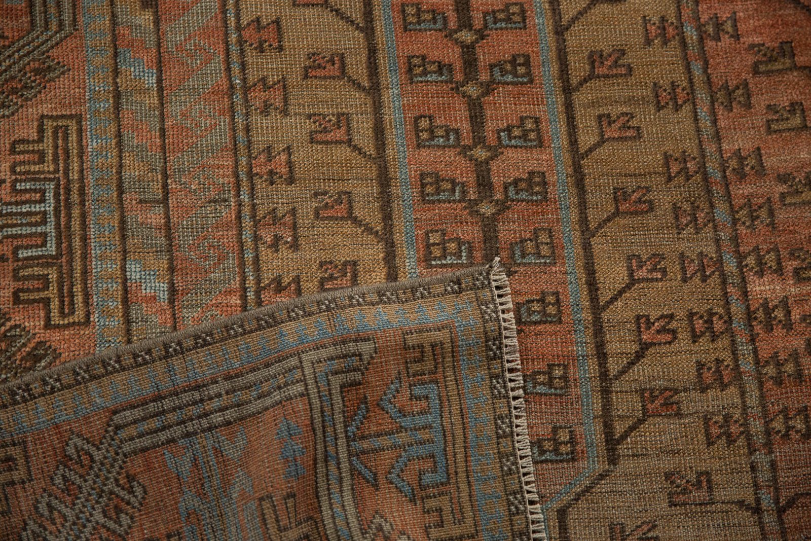 5.5x10 Vintage Distressed Belouch Carpet by Old New House® - product image 16 for Resin Society