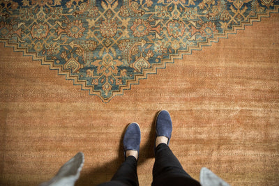 12.5x20 Antique Distressed Bibikabad Carpet by Old New House® - product image 2 for Resin Society