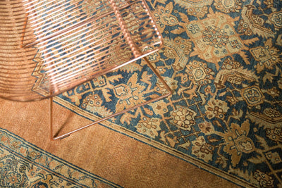 12.5x20 Antique Distressed Bibikabad Carpet by Old New House® - product image 10 for Resin Society