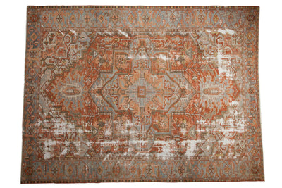RESERVED 8x11 Antique Distressed Karaja Carpet