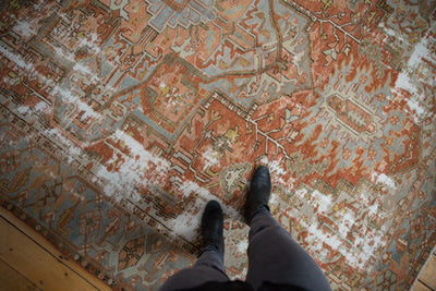 RESERVED 8x11 Antique Distressed Karaja Carpet