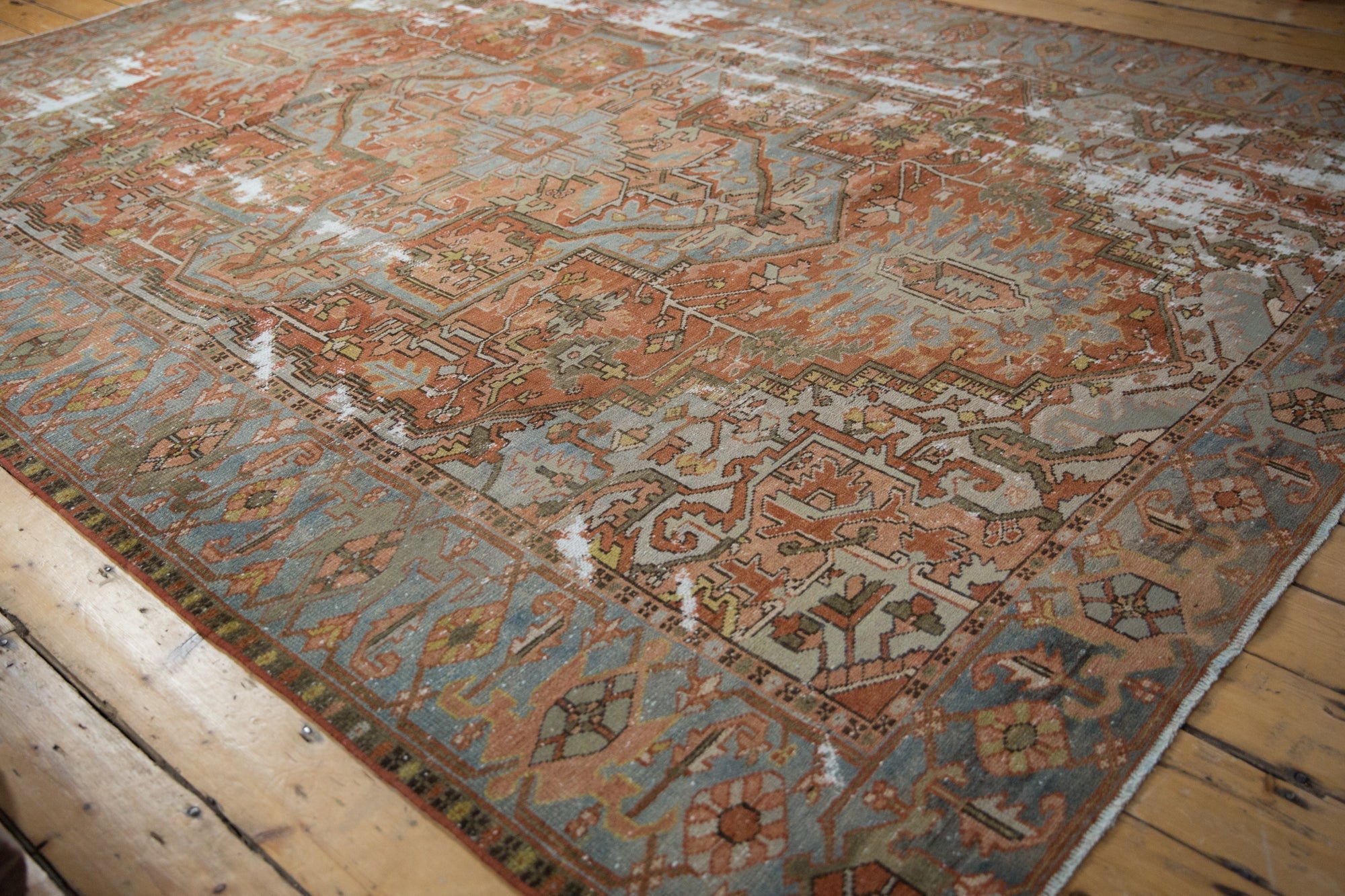 RESERVED 8x11 Antique Distressed Karaja Carpet