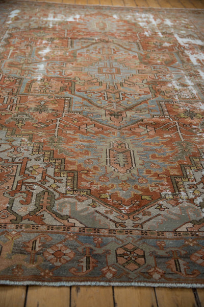 RESERVED 8x11 Antique Distressed Karaja Carpet