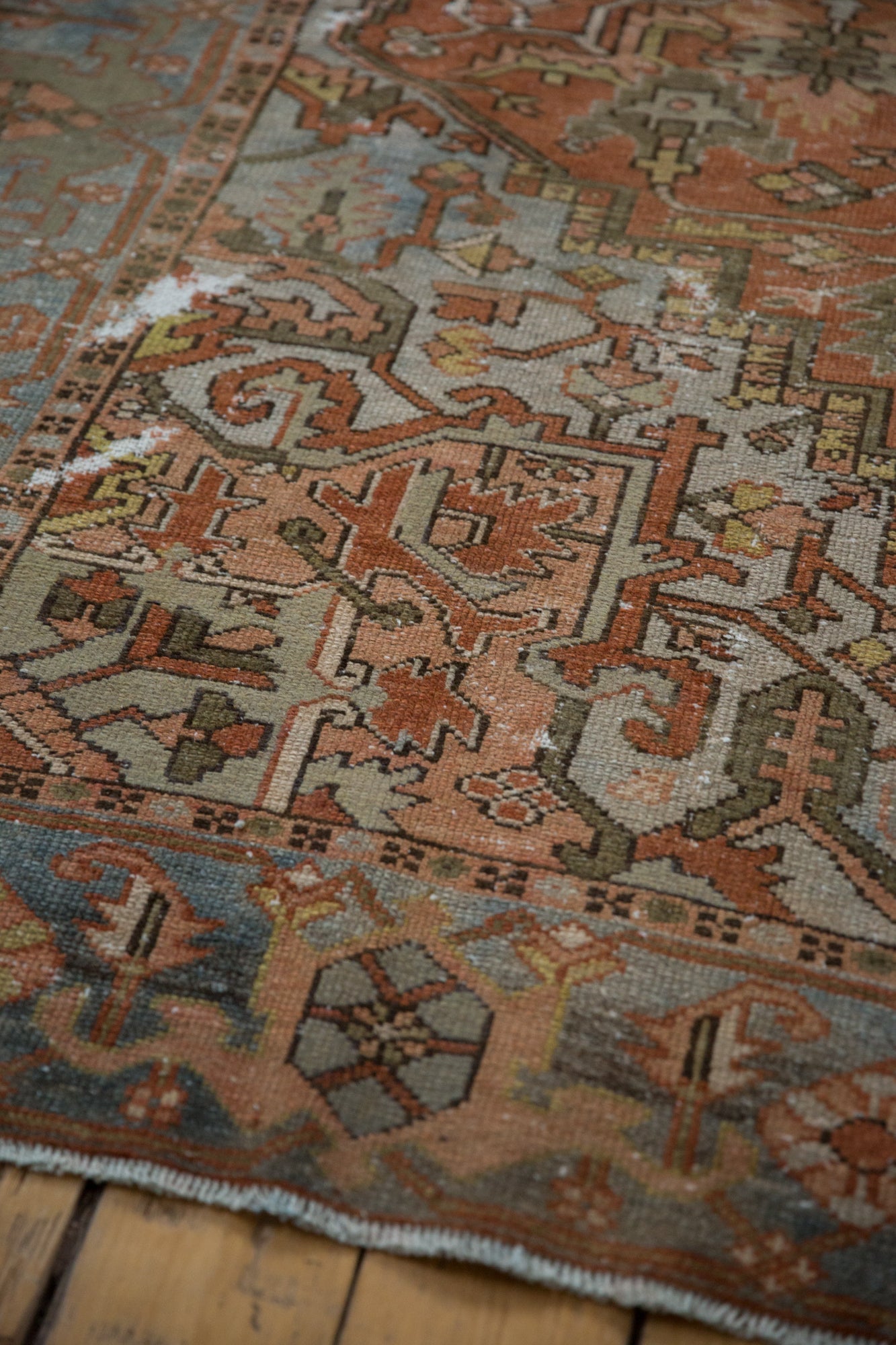 RESERVED 8x11 Antique Distressed Karaja Carpet