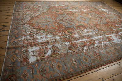 RESERVED 8x11 Antique Distressed Karaja Carpet