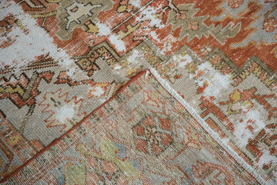 RESERVED 8x11 Antique Distressed Karaja Carpet