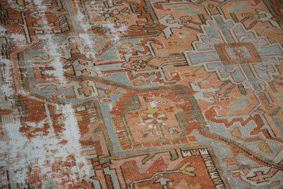 RESERVED 8x11 Antique Distressed Karaja Carpet