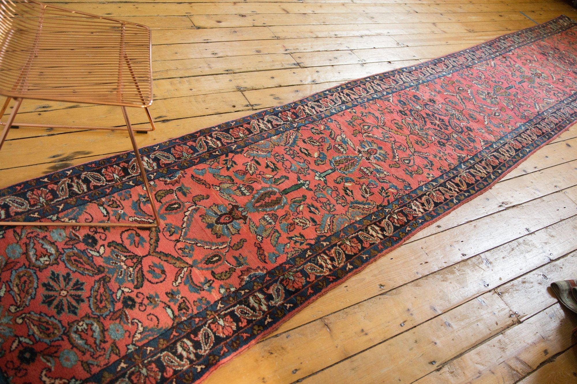 3x16.5 Vintage Lilihan Rug Runner by Old New House® - product image 6 for Resin Society
