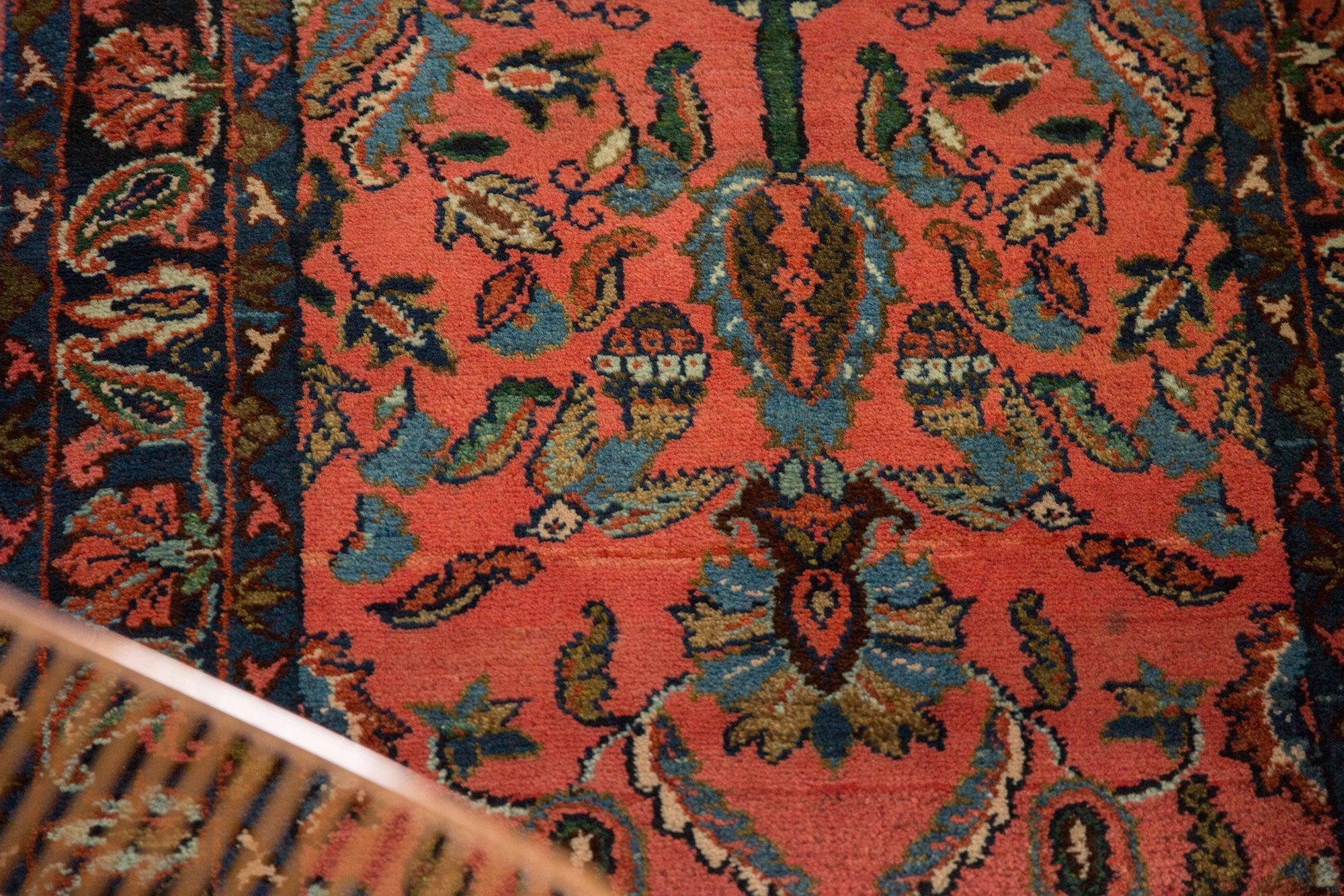 3x16.5 Vintage Lilihan Rug Runner by Old New House® - product image 7 for Resin Society