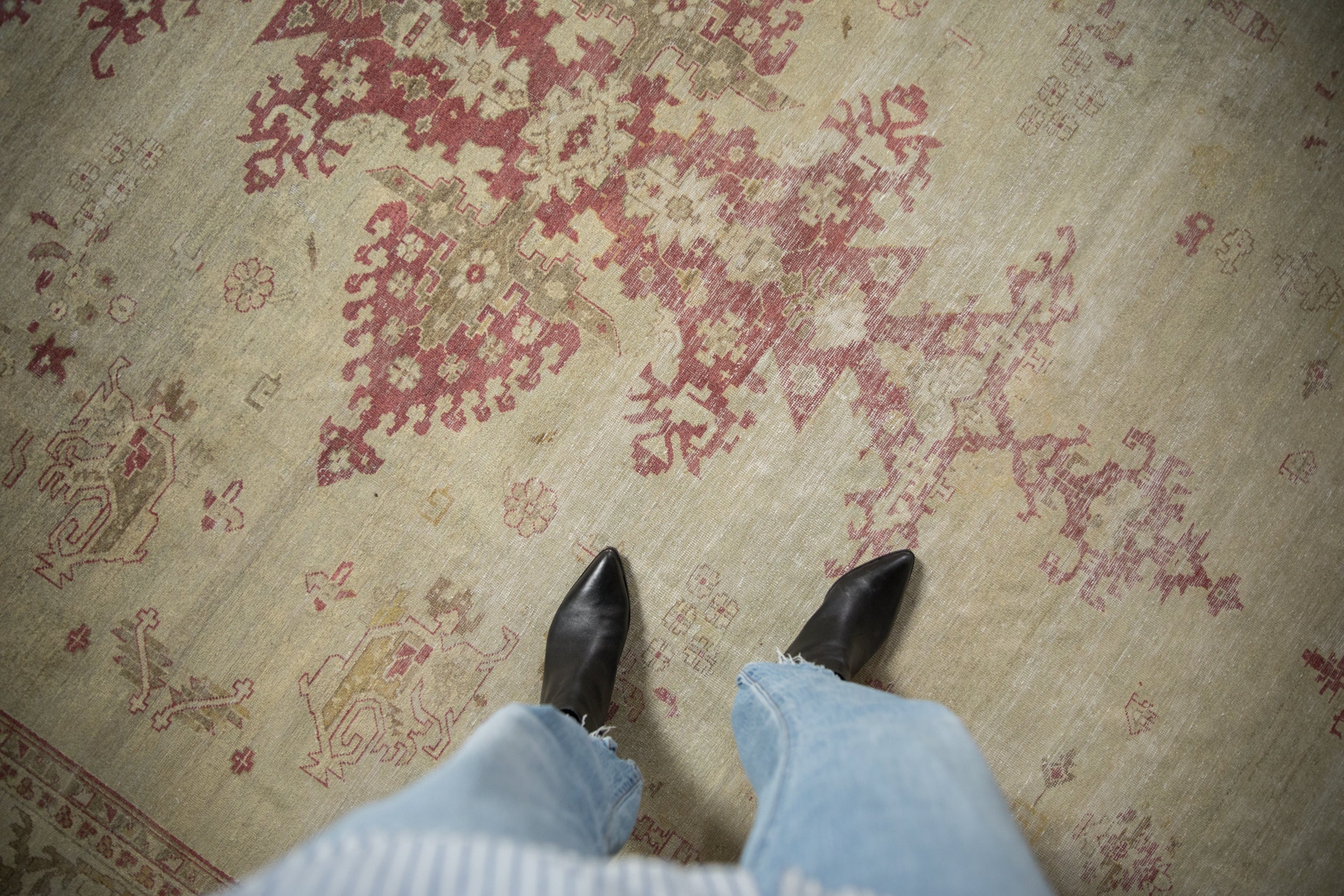 9x12 Vintage Distressed Amritsar Carpet by Old New House® - product image 2 for Resin Society