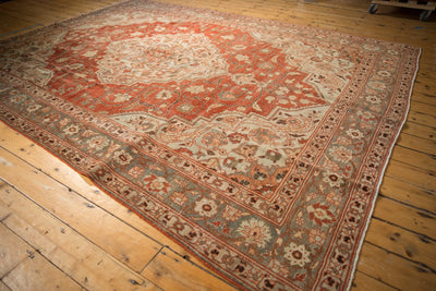 9x11.5 Vintage Distressed Khoy Carpet by Old New House® - product image 7 for Resin Society