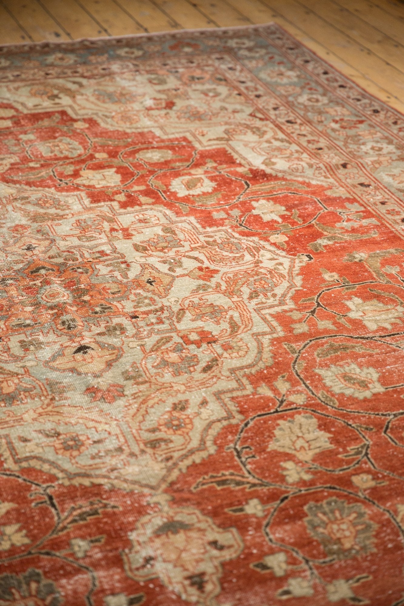 9x11.5 Vintage Distressed Khoy Carpet by Old New House® - product image 10 for Resin Society