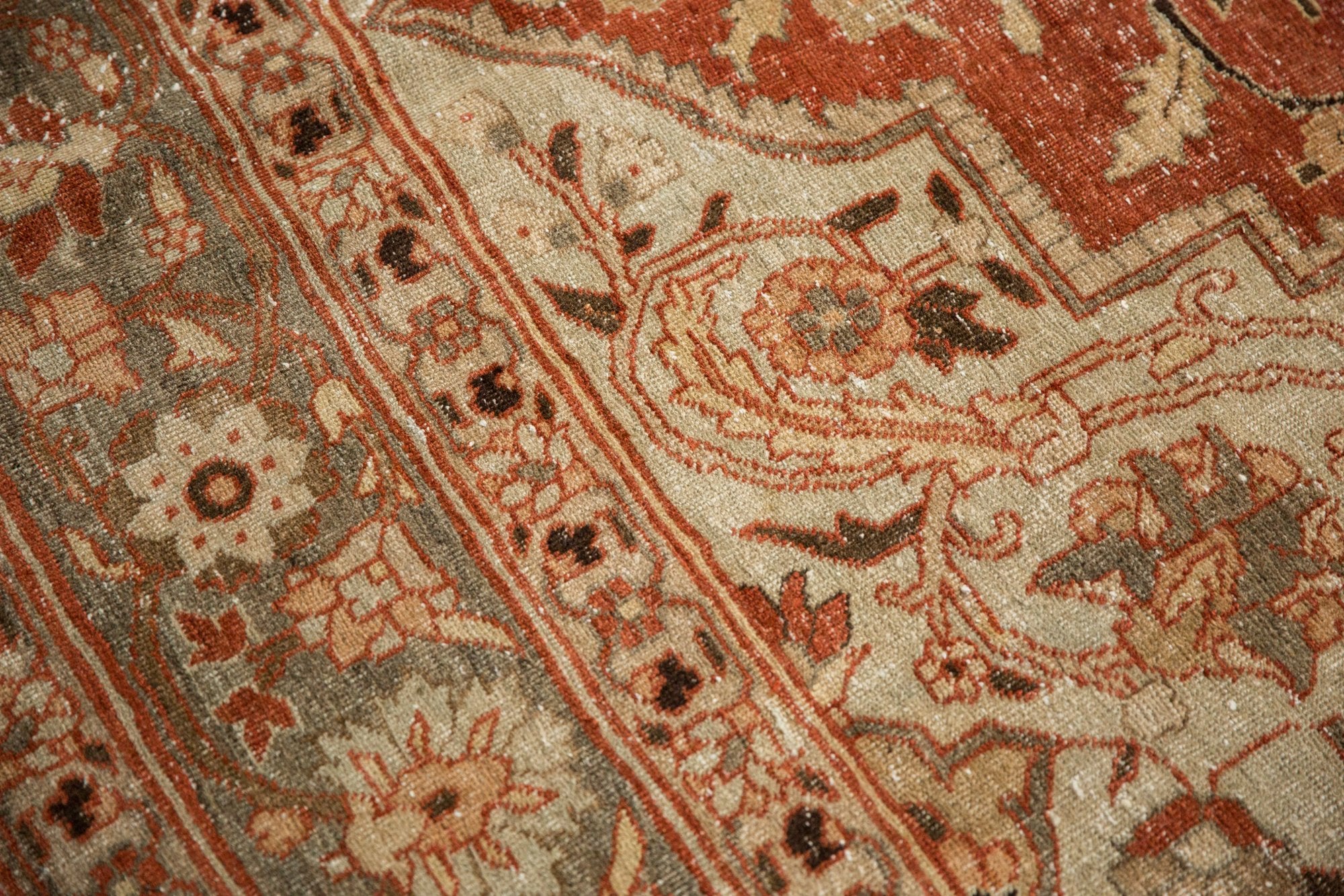 9x11.5 Vintage Distressed Khoy Carpet by Old New House® - product image 13 for Resin Society