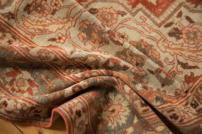 9x11.5 Vintage Distressed Khoy Carpet by Old New House® - product image 14 for Resin Society