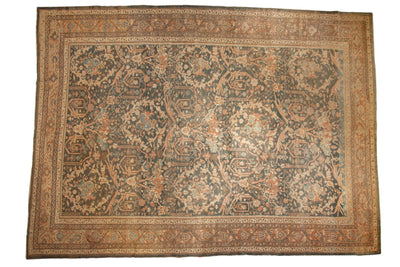 RESERVED 11x15.5 Vintage Distressed Mahal Carpet