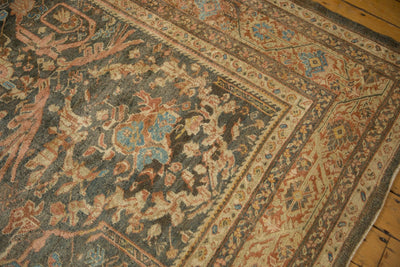 RESERVED 11x15.5 Vintage Distressed Mahal Carpet