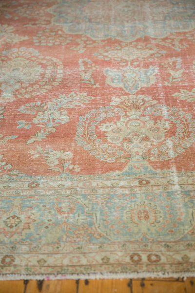 9.5x13.5 Vintage Distressed Mahal Carpet by Old New House® - product image 6 for Resin Society