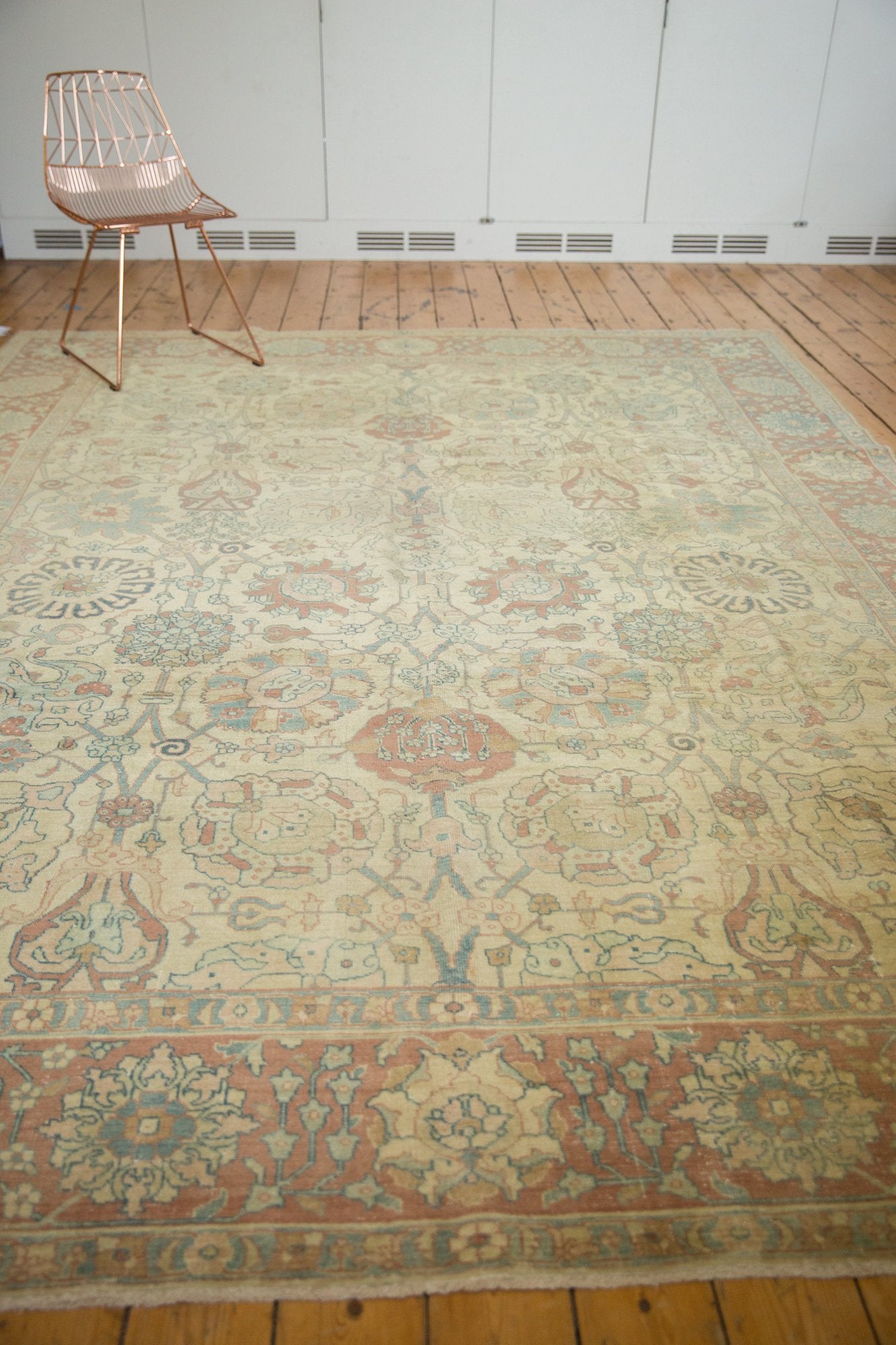 8.5x11.5 Vintage Distressed Tabriz Carpet by Old New House® - product image 6 for Resin Society