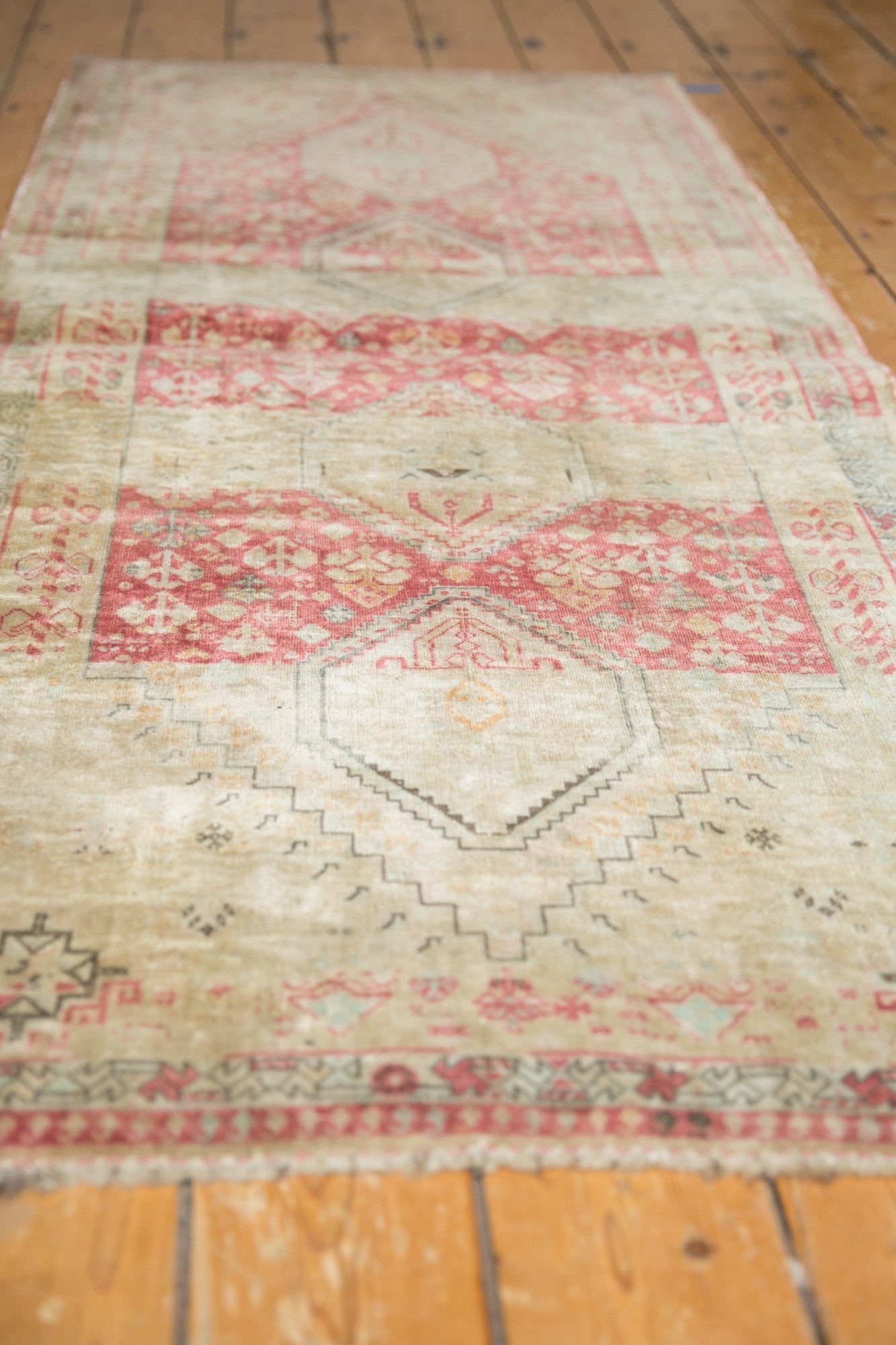 2.5x7 Vintage Distressed Shiraz Rug Runner by Old New House® - product image 3 for Resin Society