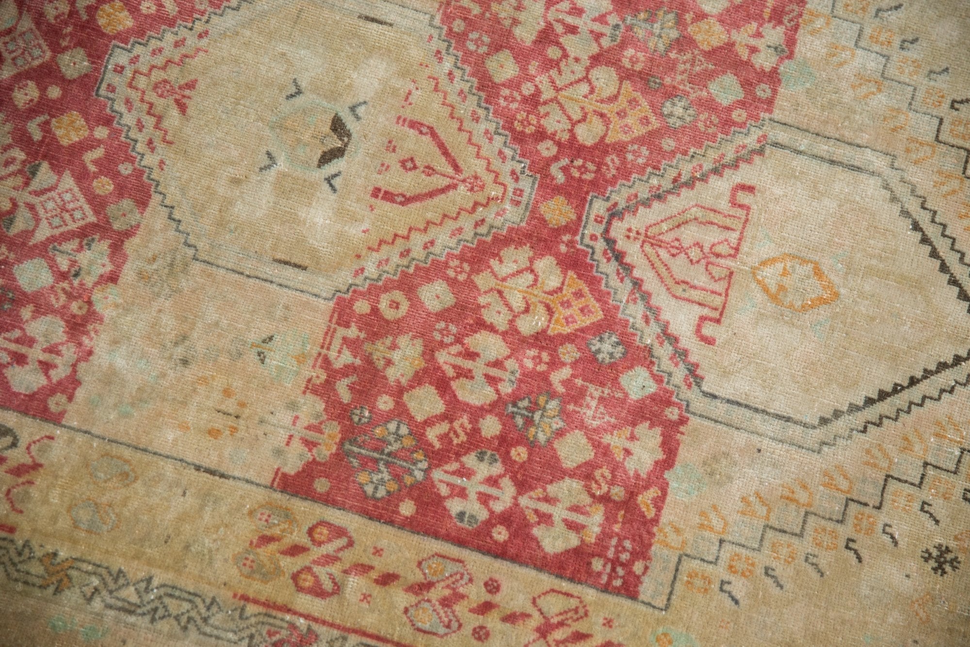 2.5x7 Vintage Distressed Shiraz Rug Runner by Old New House® - product image 5 for Resin Society