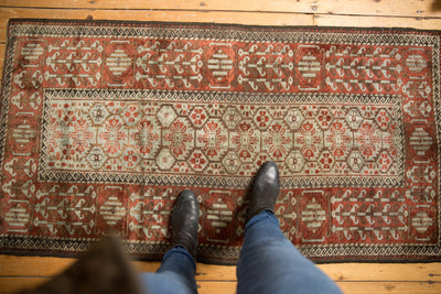 3x5.5 Vintage Distressed Belouch Rug by Old New House® - product image 2 for Resin Society