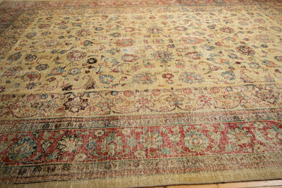 8.5x12 Vintage Distressed Tabriz Carpet by Old New House® - product image 6 for Resin Society