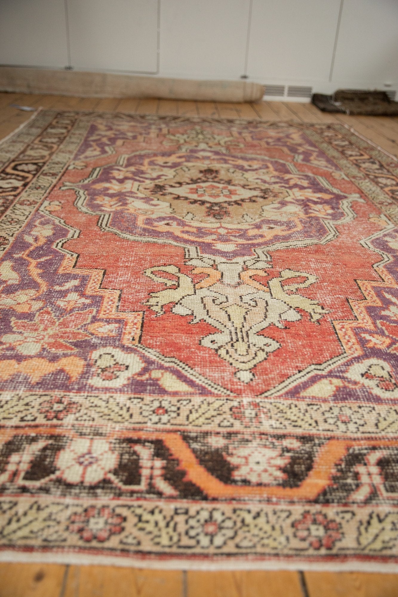 6.5x10.5 Vintage Distressed Oushak Carpet by Old New House® - product image 3 for Resin Society