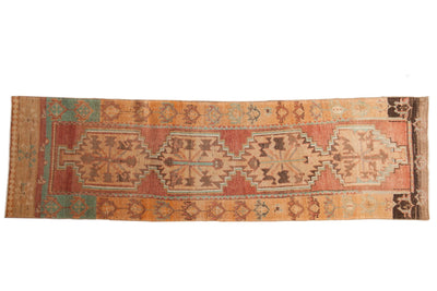 3x10 Vintage Distressed Oushak Rug Runner by Old New House® - main product image for Resin Society