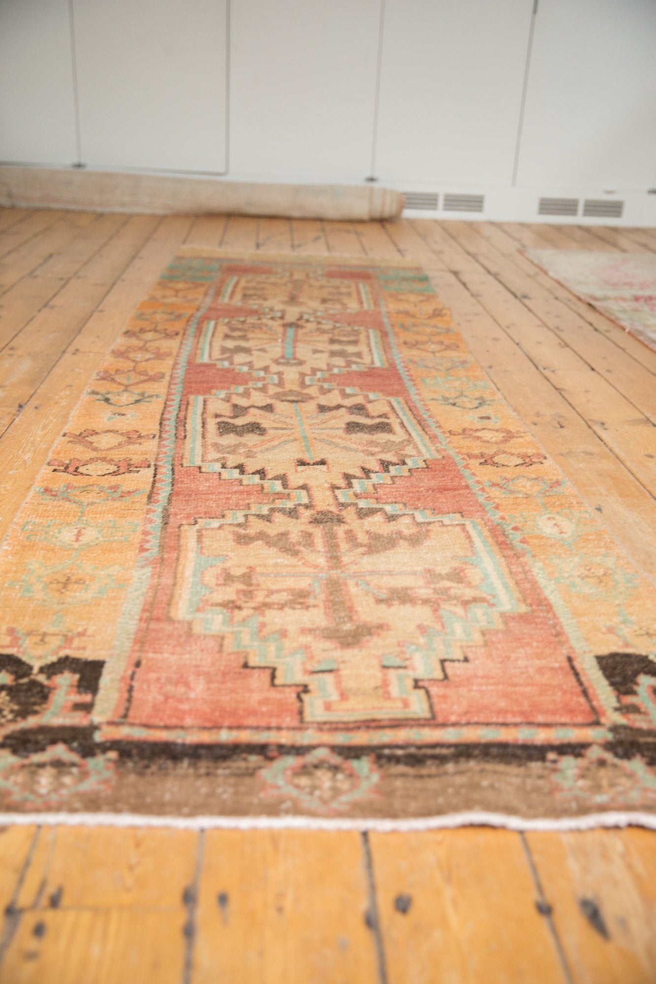 3x10 Vintage Distressed Oushak Rug Runner by Old New House® - product image 3 for Resin Society